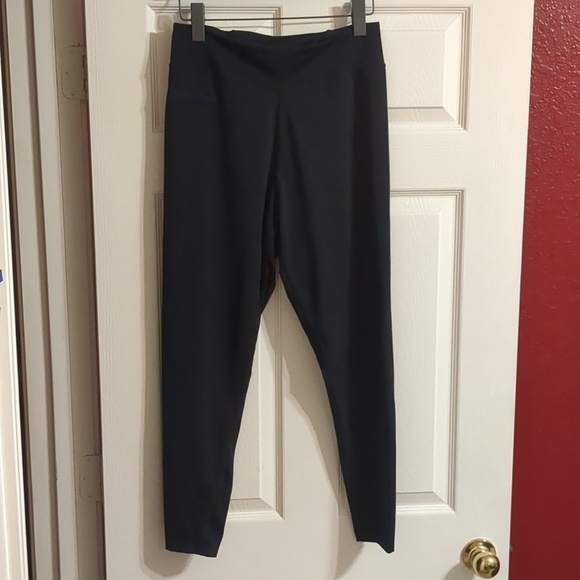 Cabana Life Pants - CABANA LIFE Black Wicking Performance Leggins NWT Size L UPF 50+